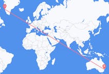 Flights from Sydney, Australia to Maniitsoq, Greenland