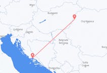 Flyg från Oradea, Rumänien till Split, Kroatien