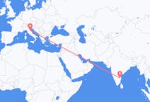 Flights from Tirupati, India to Rimini, Italy
