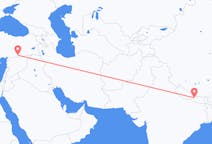 出发地 尼泊尔加德滿都目的地 土耳其尚勒乌尔法的航班