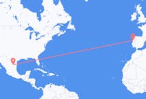 Flyreiser fra Monterrey, Mexico til Porto, Portugal