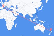 Flights from Auckland to Barcelona
