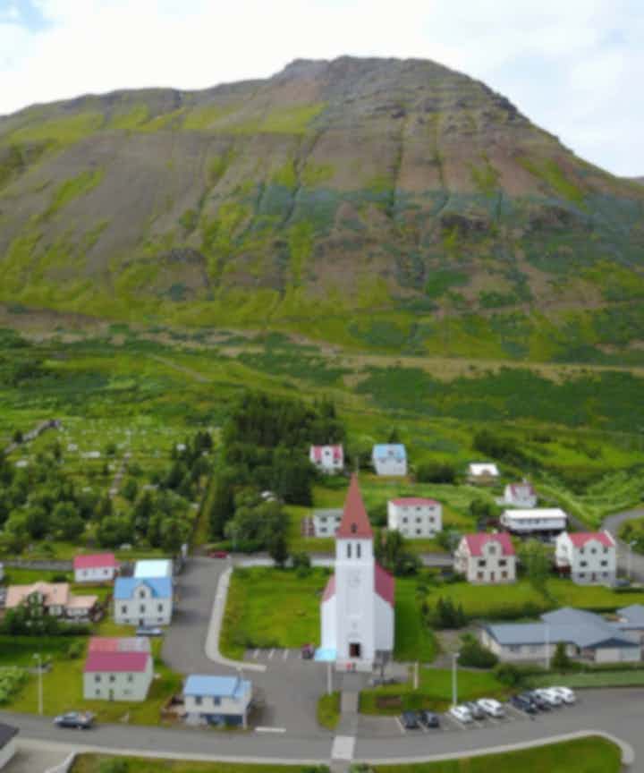 Semesterlägenheter i Siglufjörður, Island