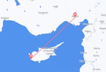Flüge von Paphos, Zypern nach Adana, die Türkei
