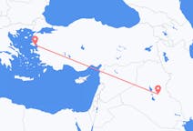 Flyreiser fra Baghdad, til Mytilene
