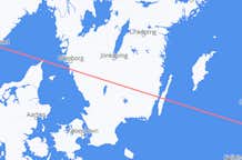 Lennot Kristiansandista Palangaan