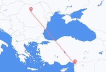 Flights from Hatay Province, Turkey to Târgu Mureș, Romania