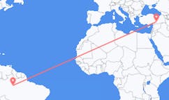 Flights from Manaus, Brazil to Adıyaman, Turkey