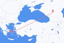 Flights from Mineralnye Vody, Russia to Syros, Greece