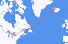 Vols de Toronto, le Canada à Reykjavík, Islande