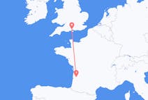 Flyreiser fra Bordeaux, Frankrike til Southampton, England