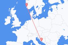 Flyreiser fra Stavanger, til Split