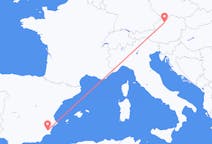 Flights from Murcia, Spain to Linz, Austria