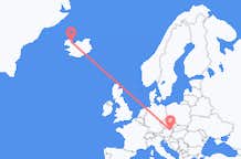 เที่ยวบิน จาก Gjogur, ไอซ์แลนด์ ไปยัง Vienna, ออสเตรีย