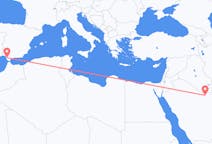 Flights from Qaisumah, Saudi Arabia to Jerez de la Frontera, Spain