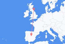 Flights from Newcastle upon Tyne, England to Madrid, Spain