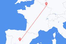 Flyg från Madrid till Luxemburg