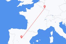 Flyreiser fra Madrid, Spania til Luxembourg by, Luxembourg