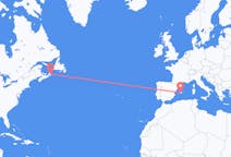 Flyreiser fra Sydney i Nova Scotia, til Palma