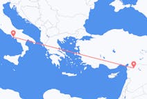 Flyreiser fra Aleppo, til Napoli