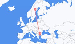 Flights from Kramfors Municipality, Sweden to Lemnos, Greece