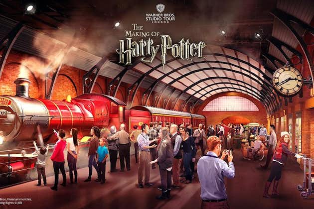 Harry Potter-skoðunarferð um Warner Bros.-stúdíóin með lúxusakstri frá London