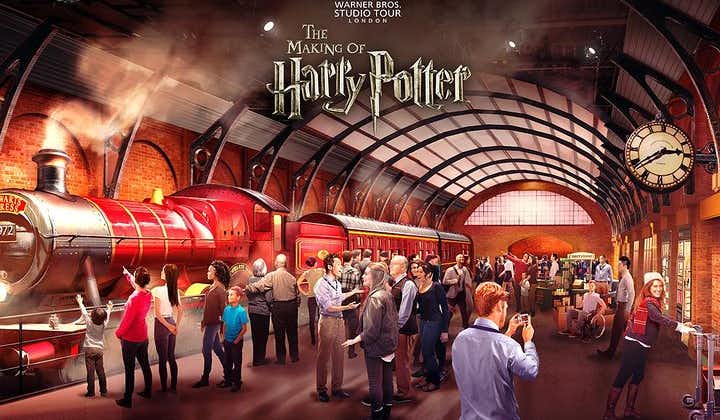 Harry Potter-omvisning i Warner Bros. Studio med luksustransport fra London