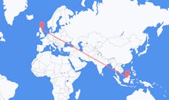 Flights from Long Lellang, Malaysia to Aberdeen, the United Kingdom