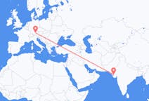 出发地 印度出发地 坎德拉目的地 德国慕尼黑的航班