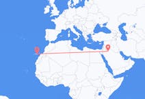 Vluchten van Al Jawf (regio), Saoedi-Arabië naar Las Palmas (ort i Mexiko, Veracruz, Tihuatlán), Spanje