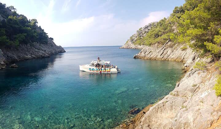 Blue Lagoon and Secluded bays of Solta island 10h Boat Tour from Split or Brac