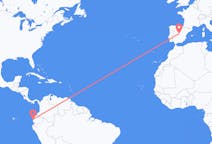 Flights from Manta, Ecuador to Madrid, Spain