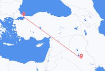 Flyg från Najaf, Irak till Istanbul, Turkiet
