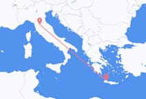 Flights from Florence, Italy to Chania, Greece