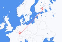 Loty z Strasburg, Francja z Lappeenranta, Finlandia