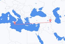 Flyg från Urmia, Iran till Malta (kommun), Malta