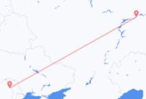 Fly fra Nizjnekamsk til Iași