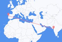 出发地 印度苏拉特目的地 葡萄牙波尔图的航班