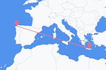 Flights from La Coruña to Heraklion