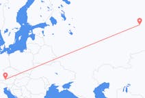 Fly fra Uray til Salzburg