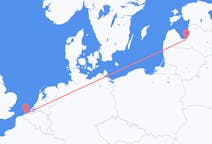 Flights from Riga in Latvia to Ostend in Belgium
