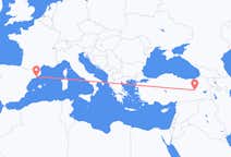 Flyreiser fra Bingöl, Tyrkia til Barcelona, Spania