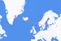 出发地 格陵兰出发地 库鲁苏克目的地 瑞典斯德哥尔摩的航班