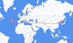 Flights from Ulsan, South Korea to Terceira Island, Portugal