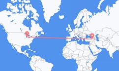 Flights from Grand Rapids, the United States to Erzurum, Turkey