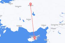 Lennot Ankarasta Larnakaan
