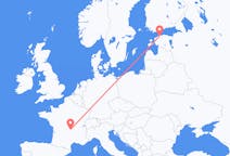 Loty z miasta Tallinn do miasta Clermont-Ferrand