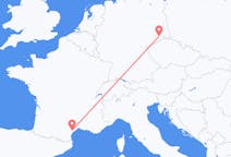 Flights from Béziers, France to Dresden, Germany