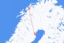 Vols de Skellefteå, Suède vers Bardufoss, Norvège