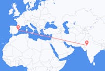 Flyrejser fra Jodhpur, Indien til Castellón de la Plana, Spanien